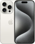 Apple iPhone 15 Pro Smartphone White Titanium