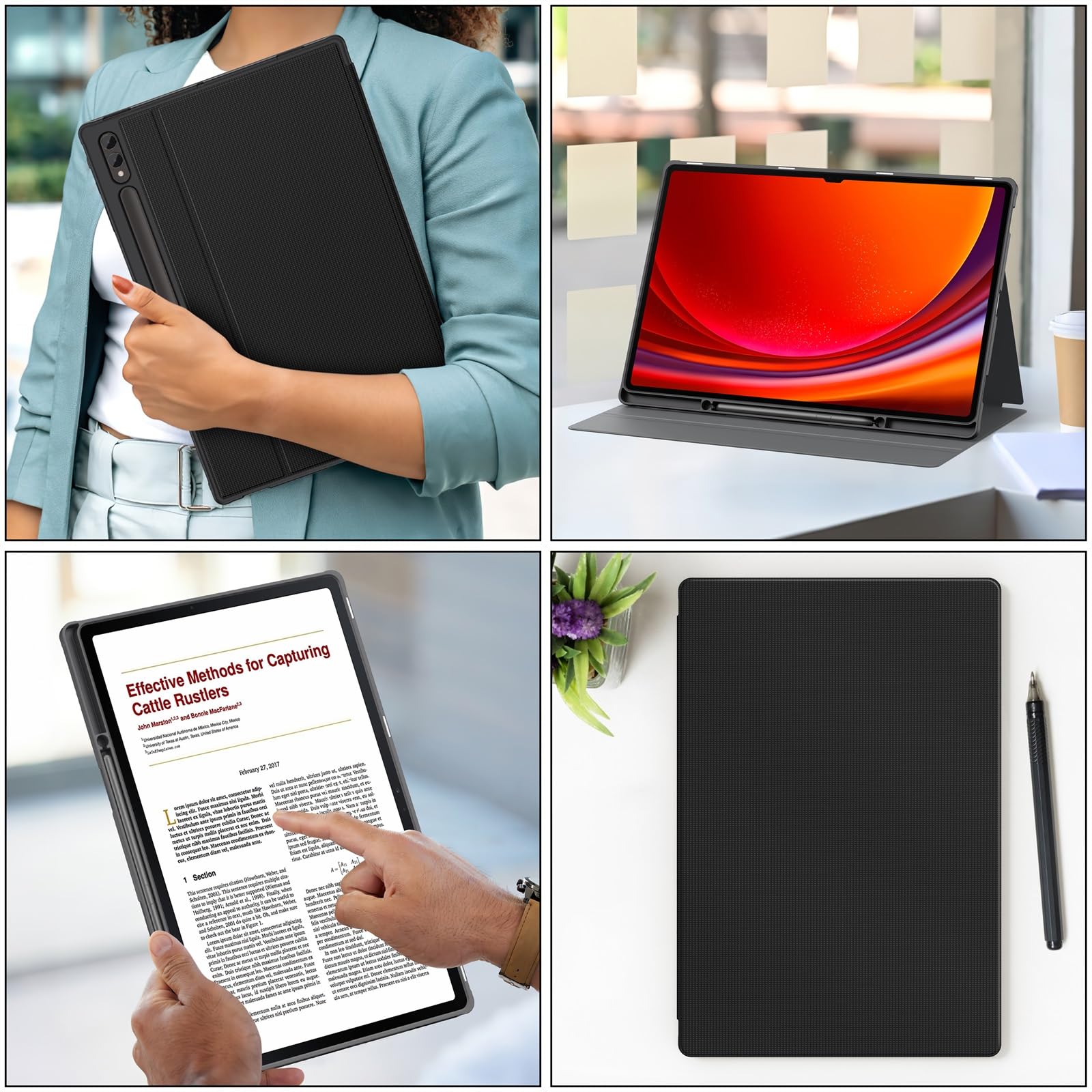Soke Case for Samsung Galaxy Tab S9 Ultra 2023 / S8 Ultra 2022 with S Pen Holder (Copy)