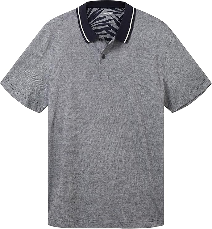 TOM TAILOR Men's Striped Polo Shirt