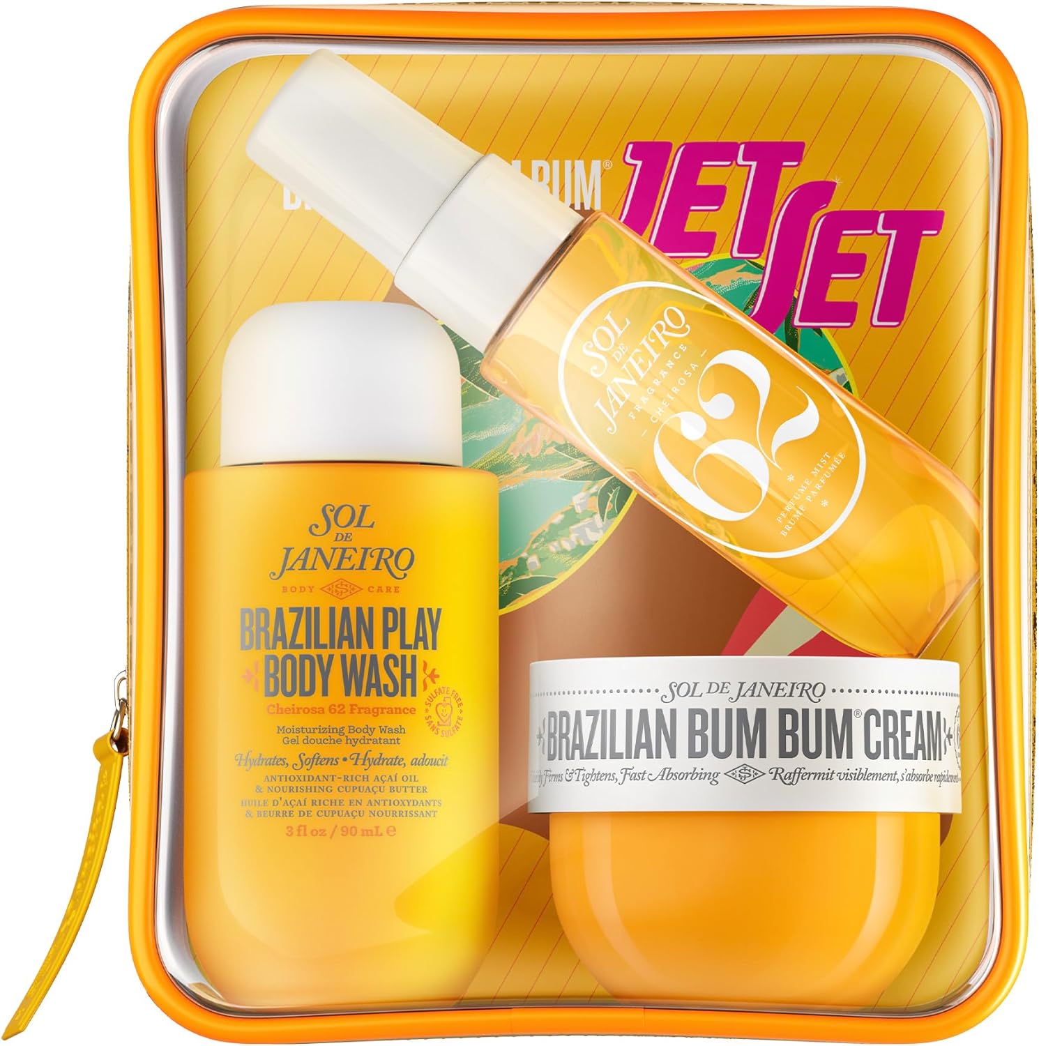 Sol de Janeiro Bum Bum Jet Set, Travel Sized Body Care Trio