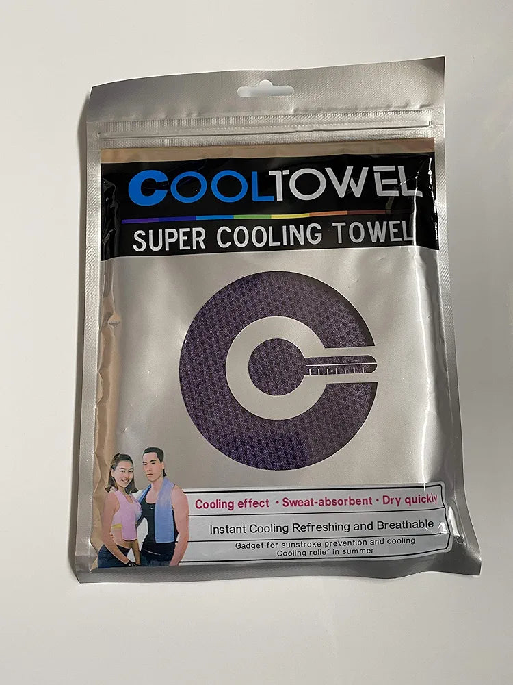 Cool Towel  Quick Dry Cooling Towel for Sports, Yoga, Workout, Fitness, Gym