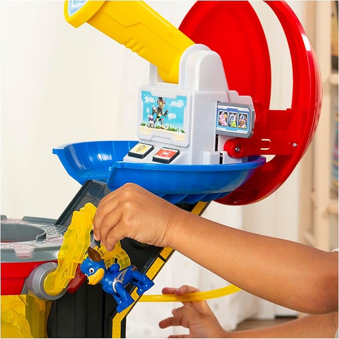 PAW Patrol, Mighty Pups Super Paws Lookout Tower Playset with Lights and Sounds