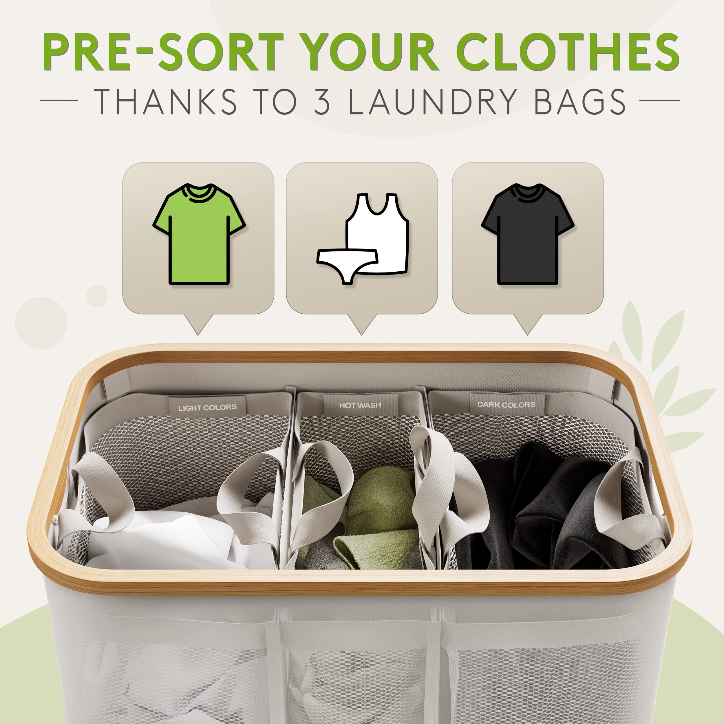 EDELFELD - Laundry Hamper with Lid [150L]