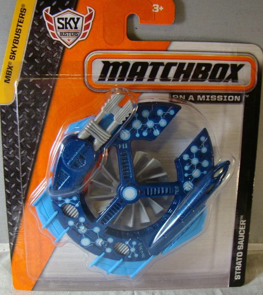 Matchbox MBX Sky busters - 10cm blue Strato Saucer