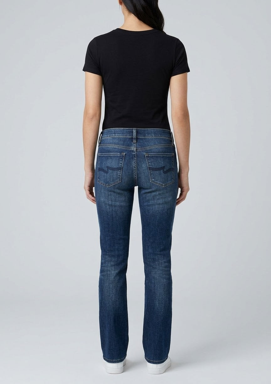 COLIN'S 758 VALERIE STR RUNY STONE REGULAR  FIT HIGH RISE BOOT CUT