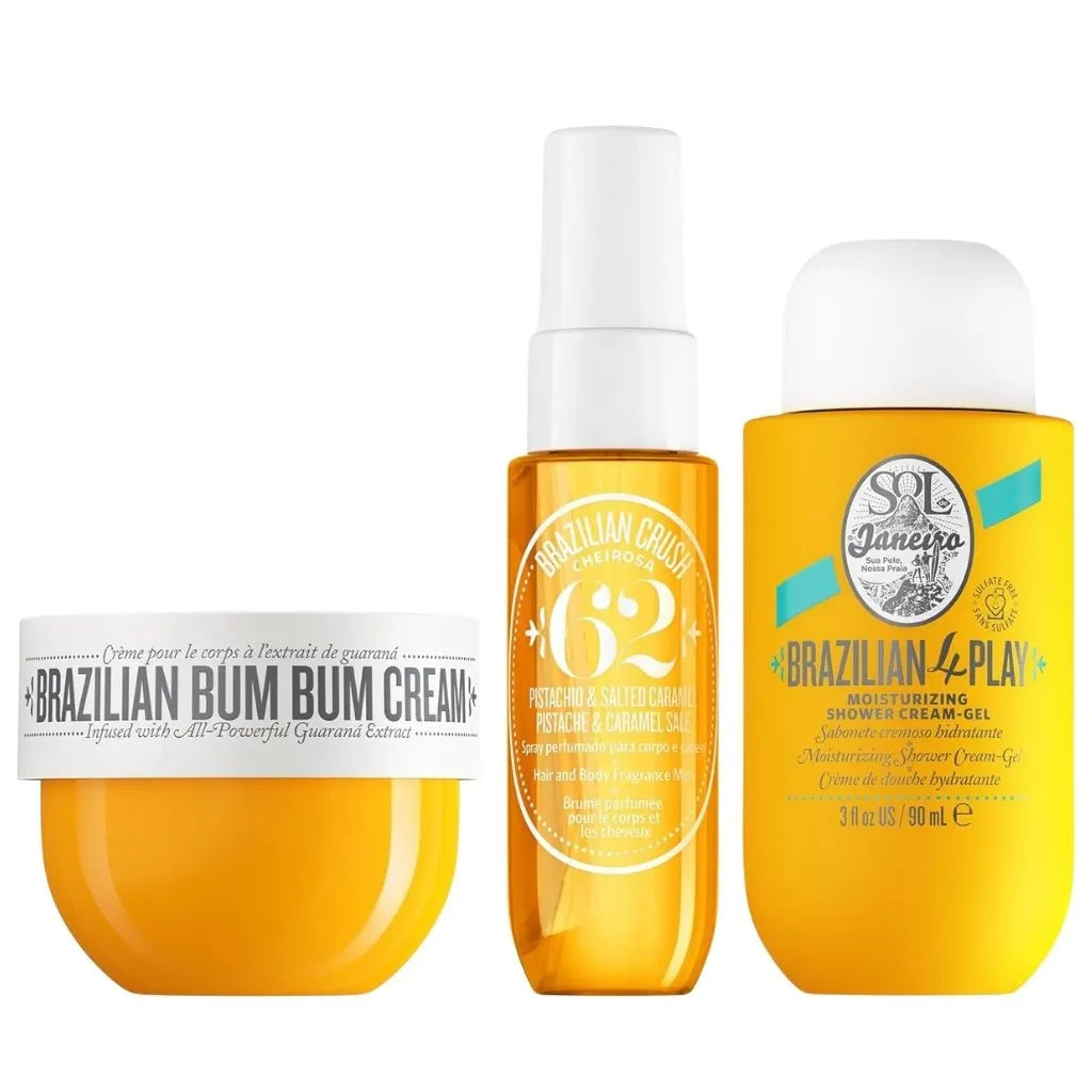 Sol de Janeiro Bum Bum Jet Set, Travel Sized Body Care Trio