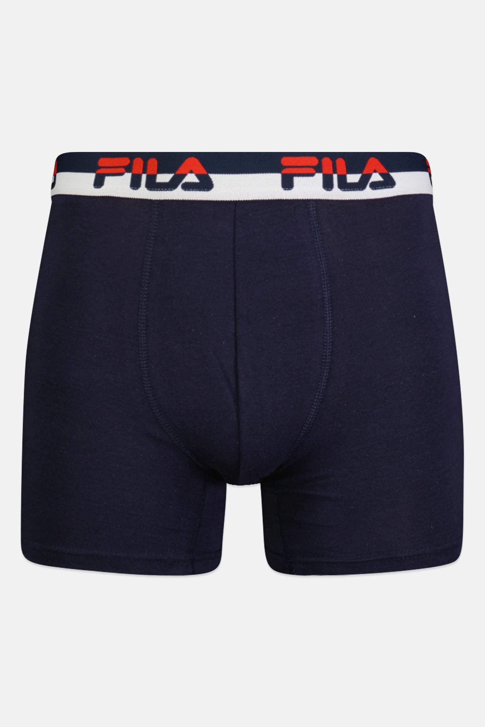 Fila Men 4 Pieces Brand Logo Stretchable Boxer Brief, Multicolor