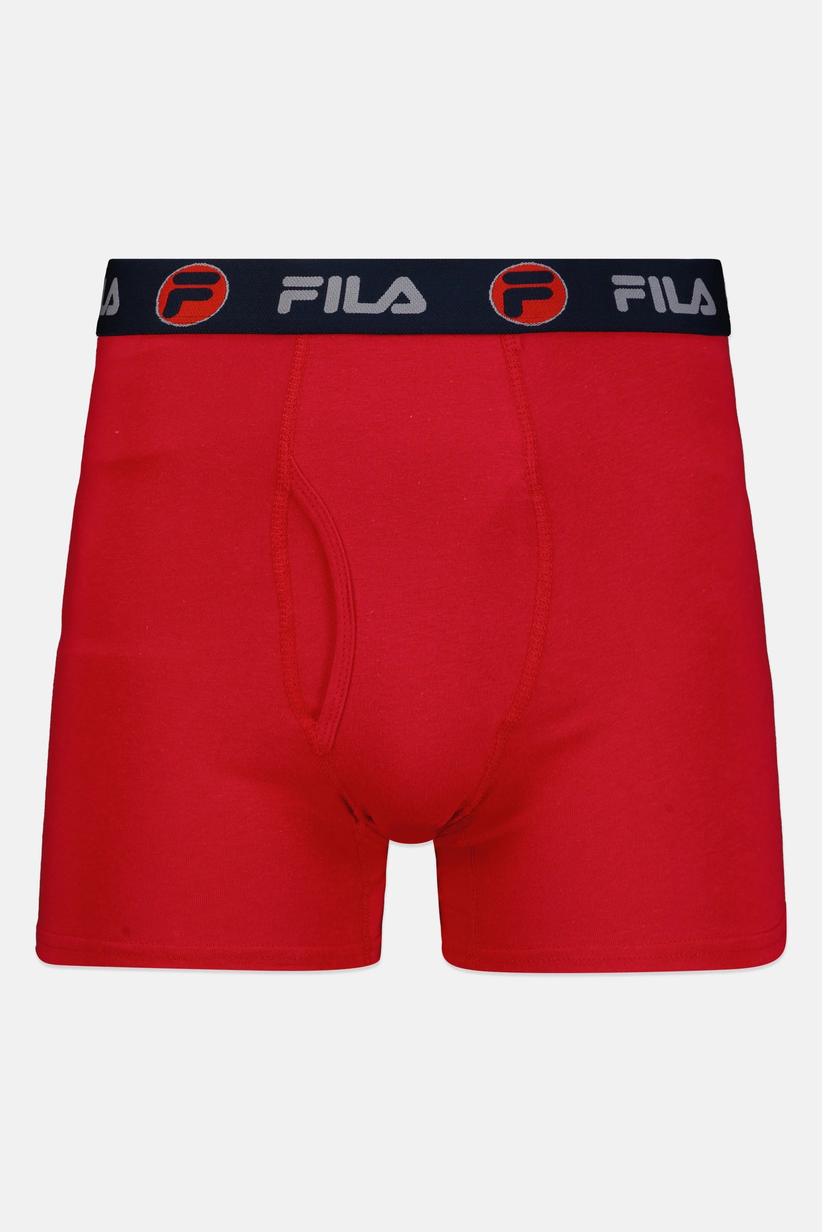 Fila Men 4 Pcs Brand Logo Pull On Boxer Briefs, Multicolor