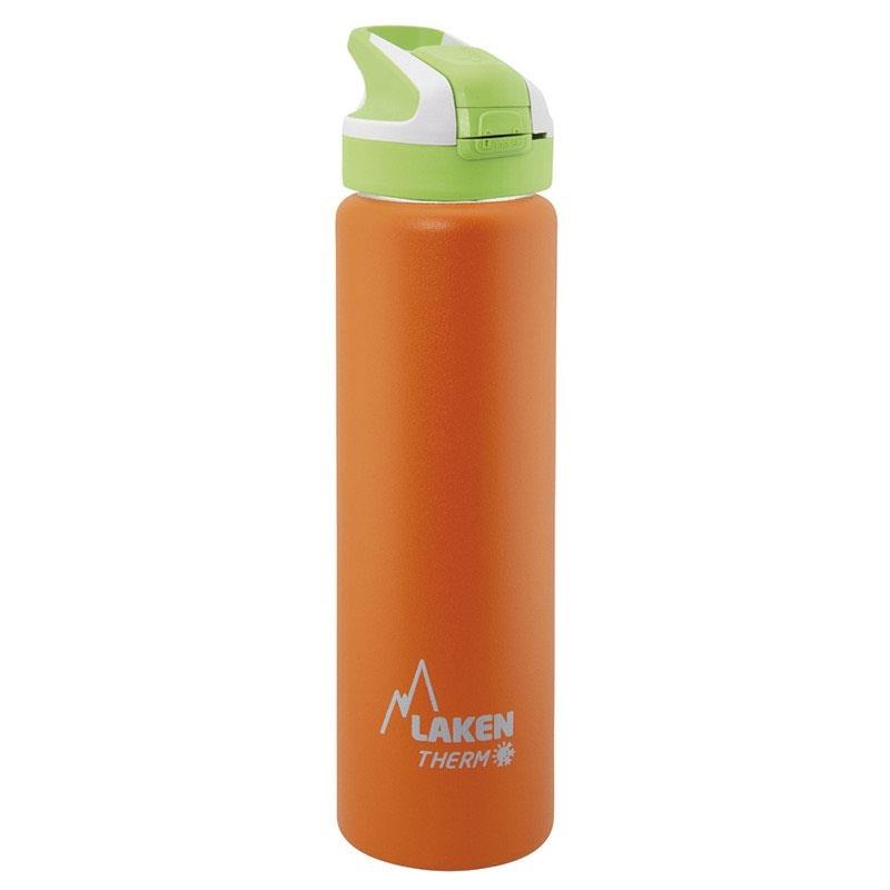 Laken Summit Steel Water Bottle Orange 0.75L