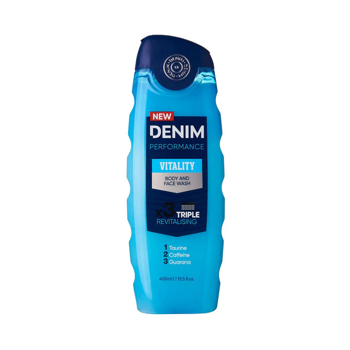 Denim Body And Face Wash Vitality 400 ml