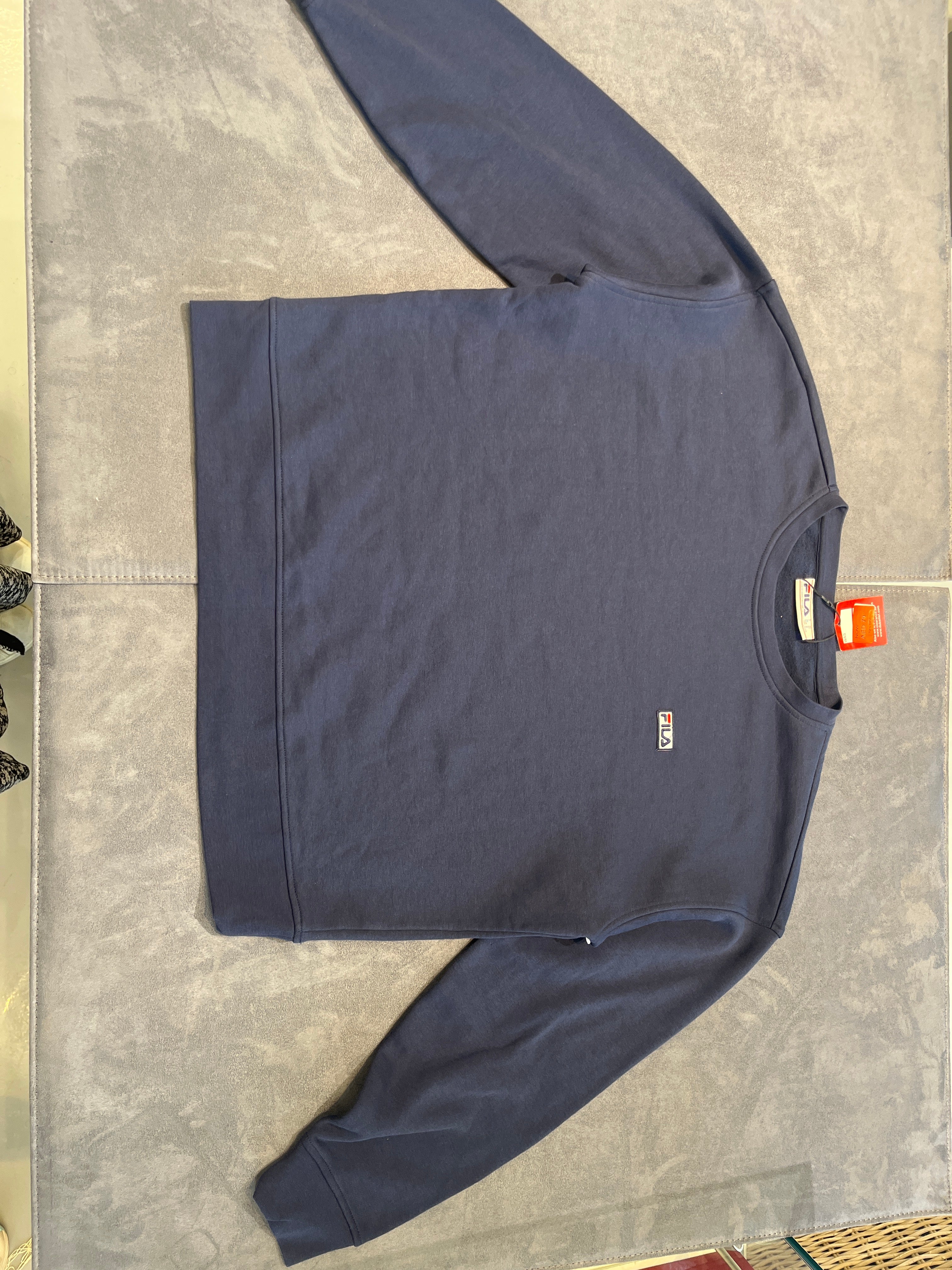 FILA SWEATSHIRT DARK BLUE COLOR