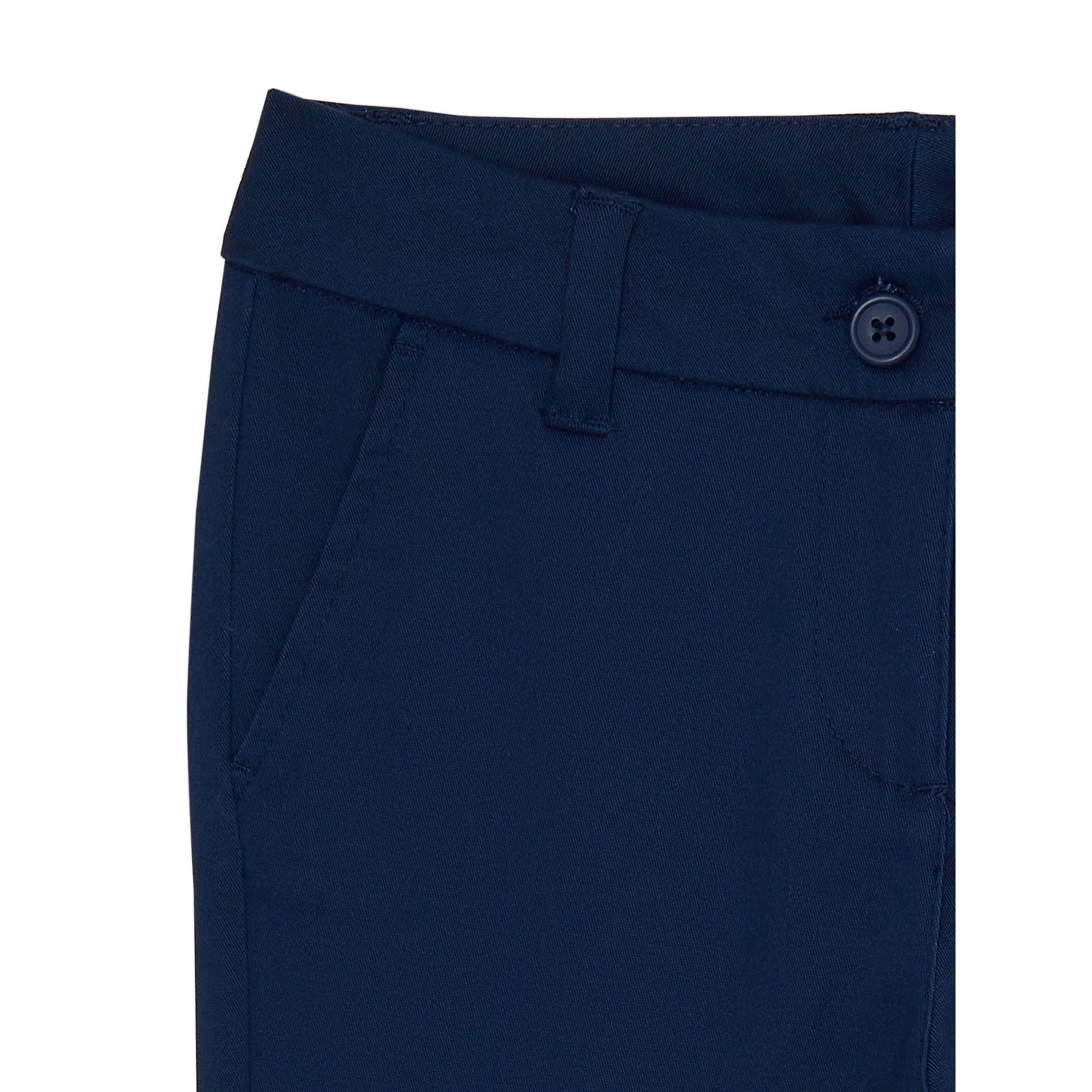 SIZE 6X - Wonder Nation Girls School Uniform Stretch Twill Skinny Pants
