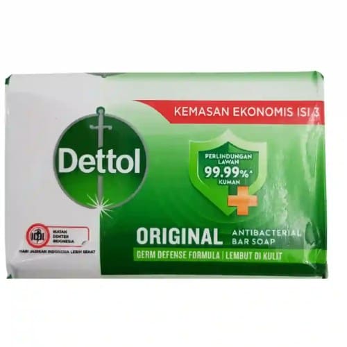 Dettol Original Antibacterial Active Germ Protection Bar Soap 100g