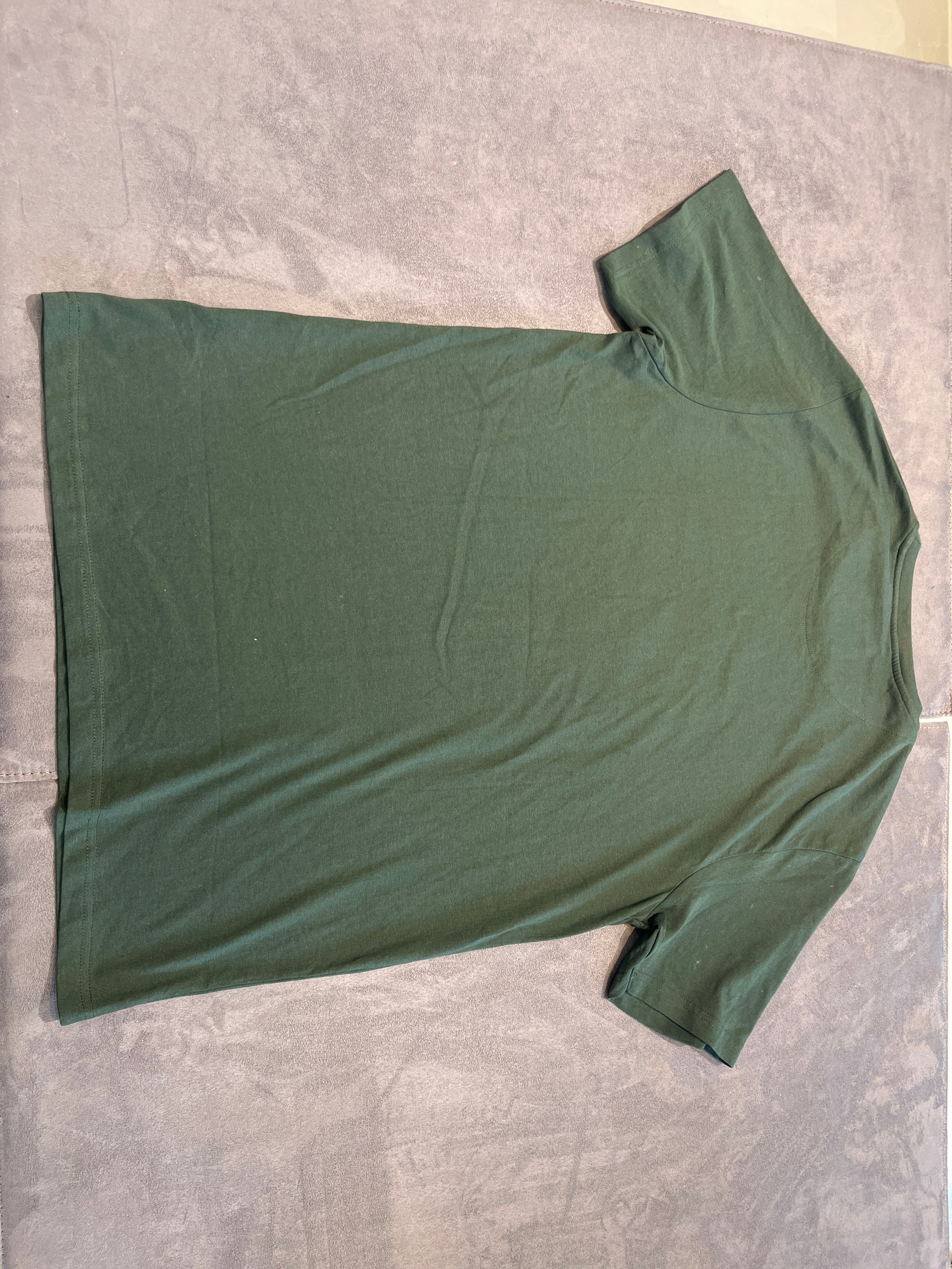 DENIM & FLOWER merry Christmas teddy bear green T-shirt