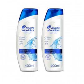 2xHead & Shoulders Anti-Dandruff Classic Clean Shampoo -2x400 ML