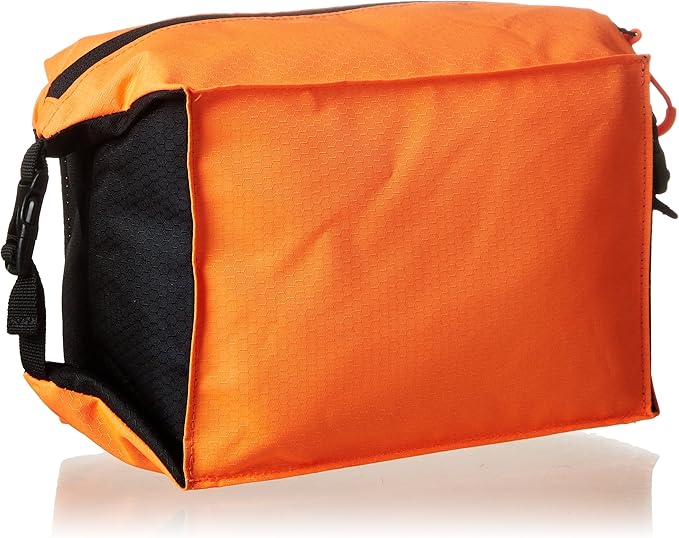 Speedo Unisex Adult Pool Bag, Black/Fluo Orange, One Size