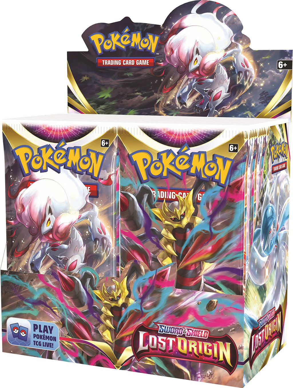 Pokemon TCG:Sword & Shield: Set SS : Lost Origin Booster Pack (1 Pack with 8 units instead of 11)