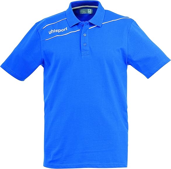 uhlsport 3.0 Stream Polo Shirt Blue - White