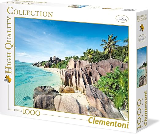 Clementoni Paradise Beach 39413 HQC Jigsaw Puzzle (1000 Pieces)