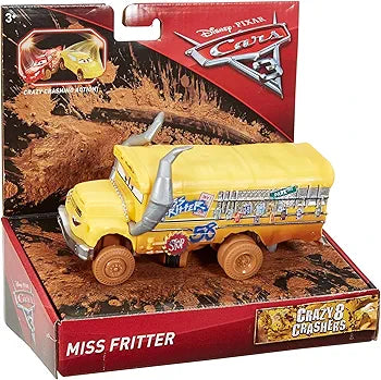 Disney Cars Pixar Bumper Basher Miss Fritter Vehicle