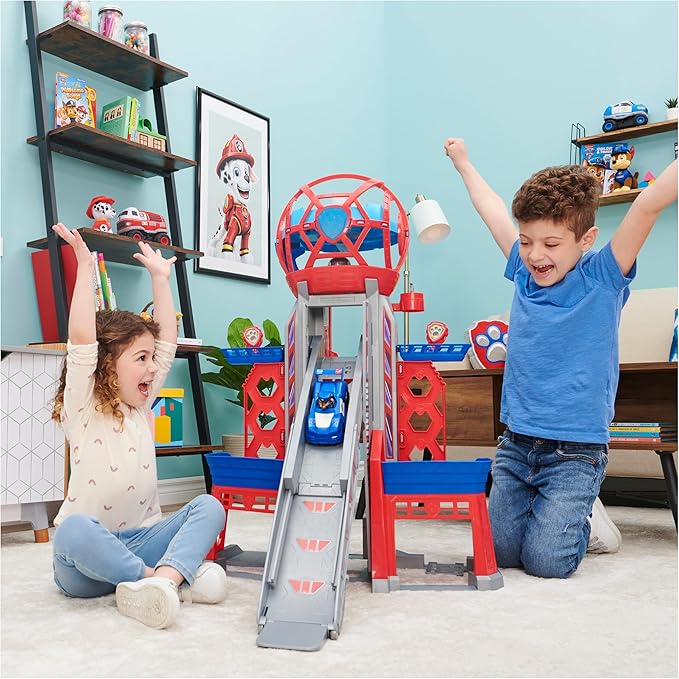 Paw Patrol Ultimate City Transforming Tower 3' with 6 Figures, Play Vehicle, Lights and Sounds for Kids Ages 3+ by Paw Patrol