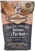 Carnilove Salmon & Turkey for Large Breed Puppies 1.5kg