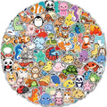 Benresive 300 Pcs Cute Animal Stickers for Kids, Water Bottle Stickers for Kids Waterproof, Vinyl Laptop Kids Stickers Pack, Kids Classroom Prizes for Elementary Students