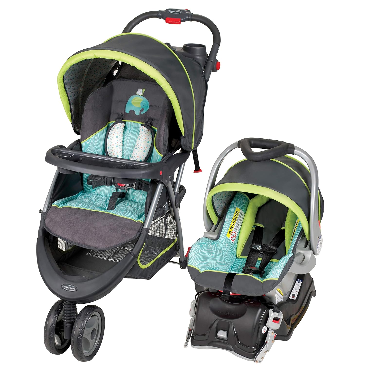 Baby Trend EZ Ride5 Travel  System Woodland