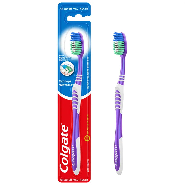 Colgate Extra Clean Medium Purple Toothbrush