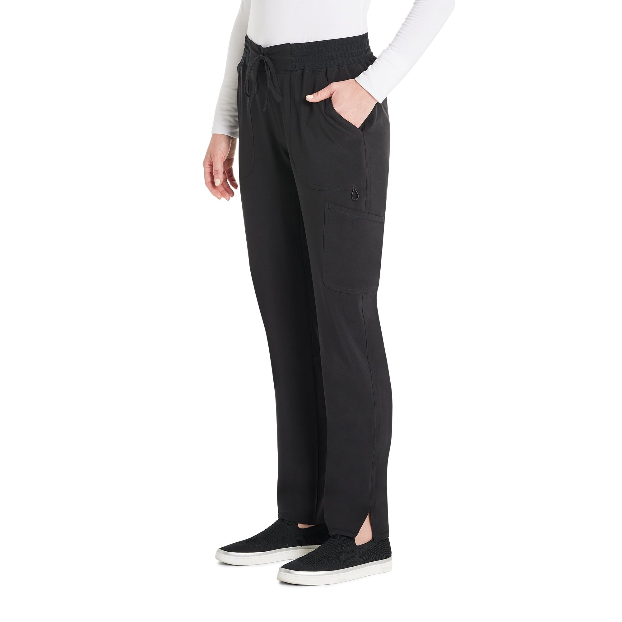 SIZE: M - Scrubstar Women's Antimicrobial Premium Performance Straight Leg Pant
