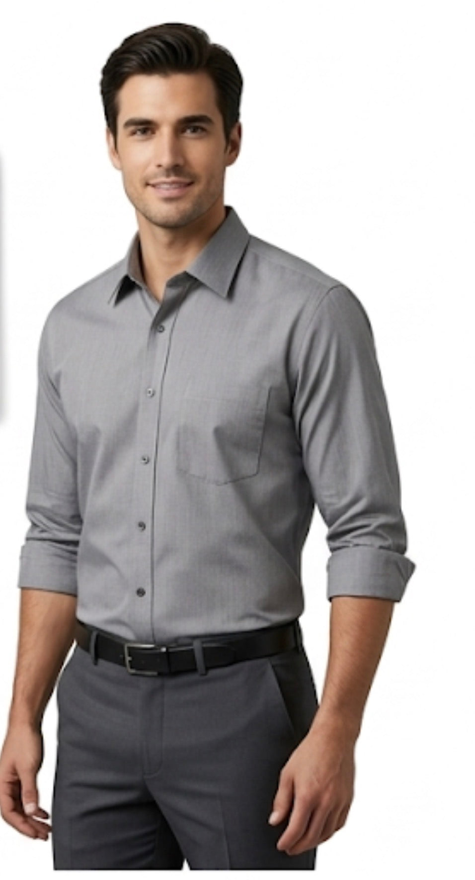 Mixed Brands Grey Shirt For Men