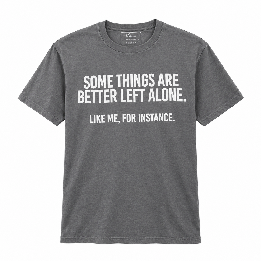 Be style some things are better left alone black