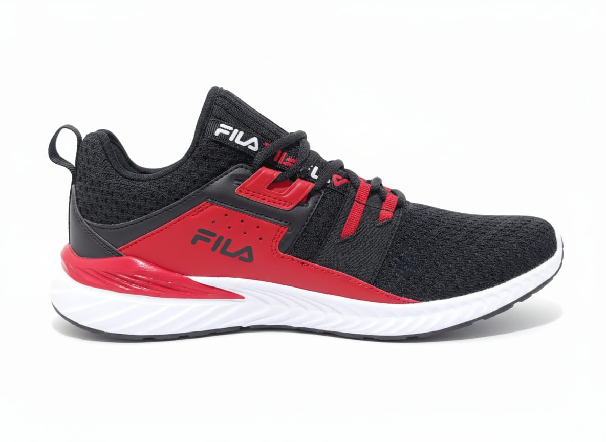 FILA Realmspeed 20 Energiert Turnschuhe Sneaker Schwarz Synthetik Herren (1RM00928-014)