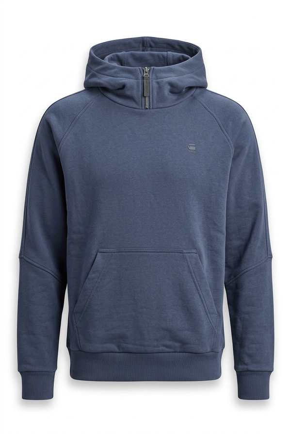 G-Star Raw Sweatshirt Dark Navy Blue Cadet Street Hooded Pullover Men's