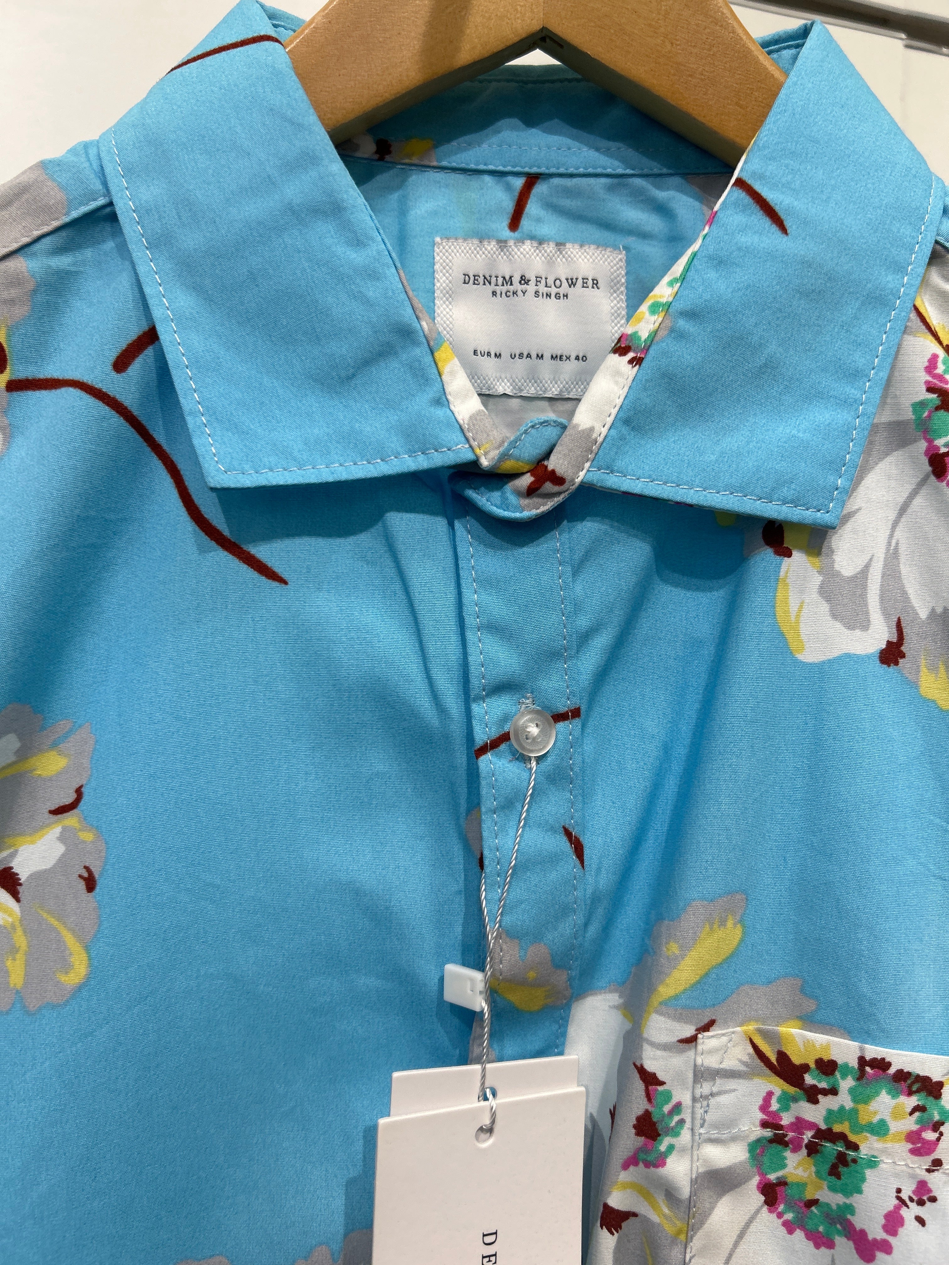 Denim & Flower Ricky Singh Men’s Casual Shirt