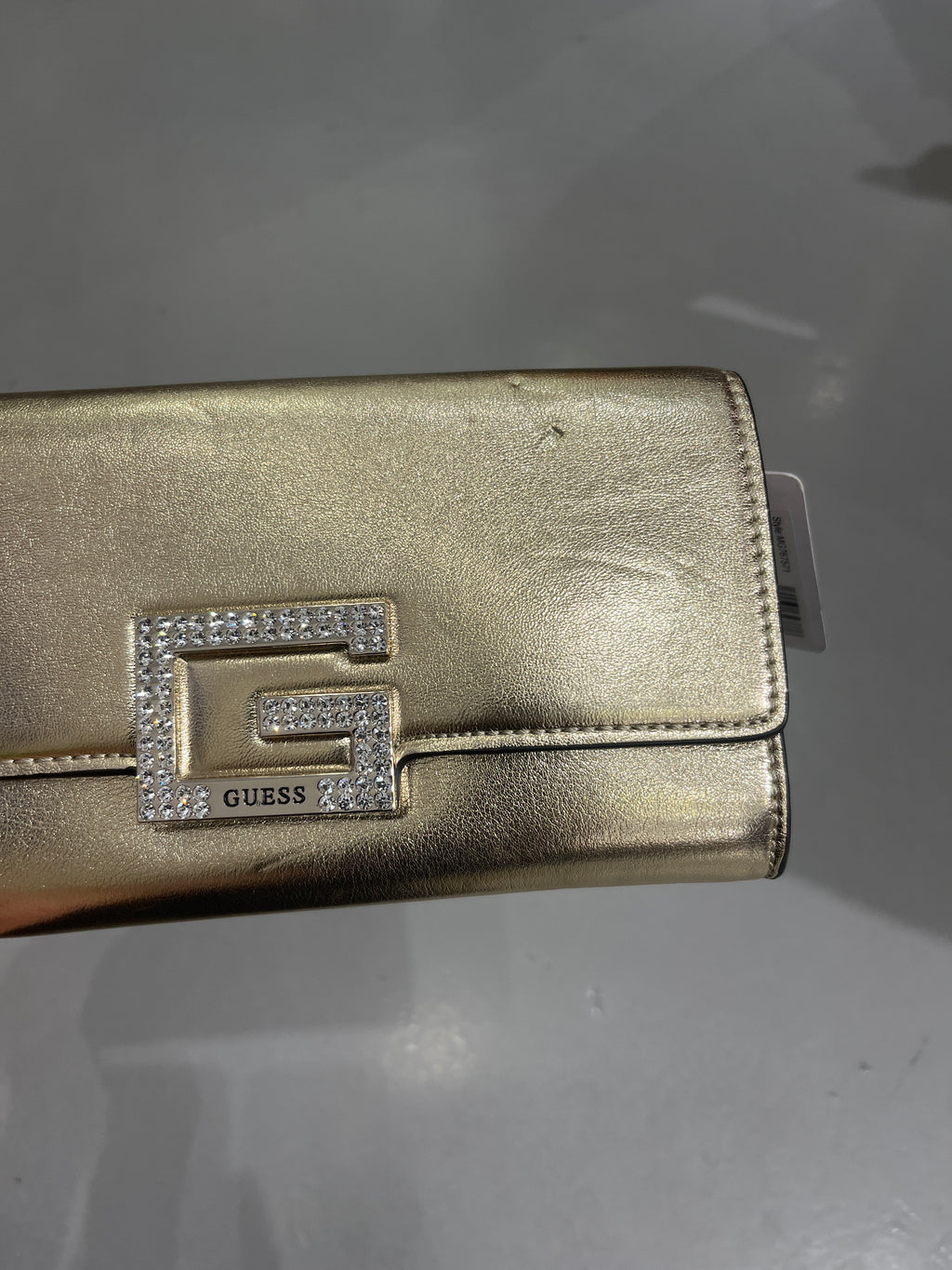حقيبة كلاتش GUESS WOMENS DAZZLE - ذهبي MG767571