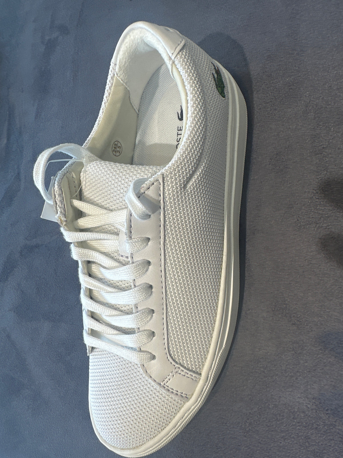 Classic white sneakers