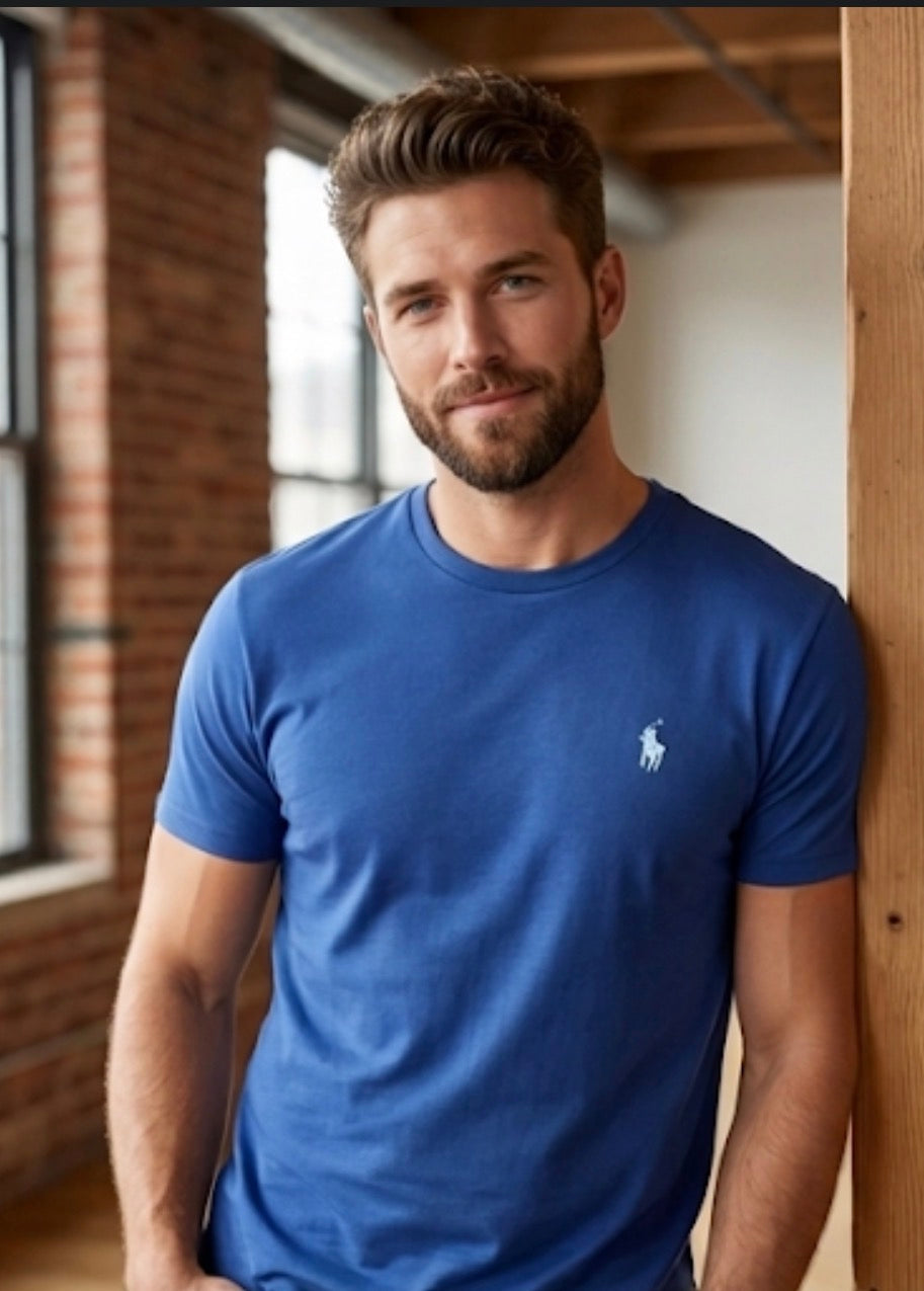 Ralph Lauren Polo Royal Blue T-shirt for Men