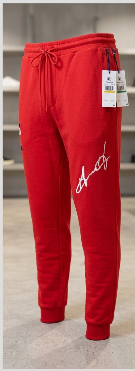 FILA 25th ANNIVERSARY RED SWEATPANTS (LM13C363-620)
