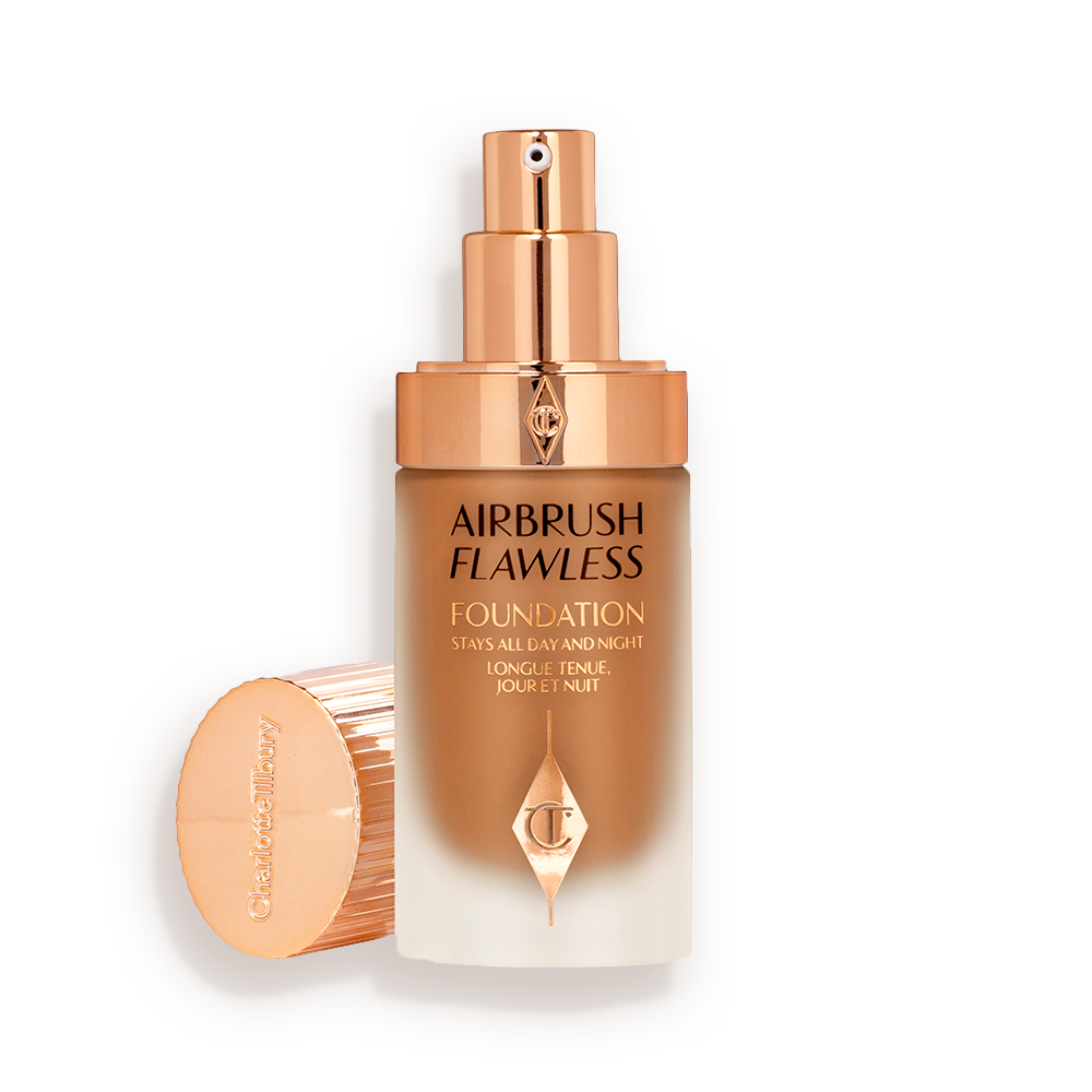 Charlotte Tilbury Airbrush Flawless Foundation 13 Neutral - open bottle with lid