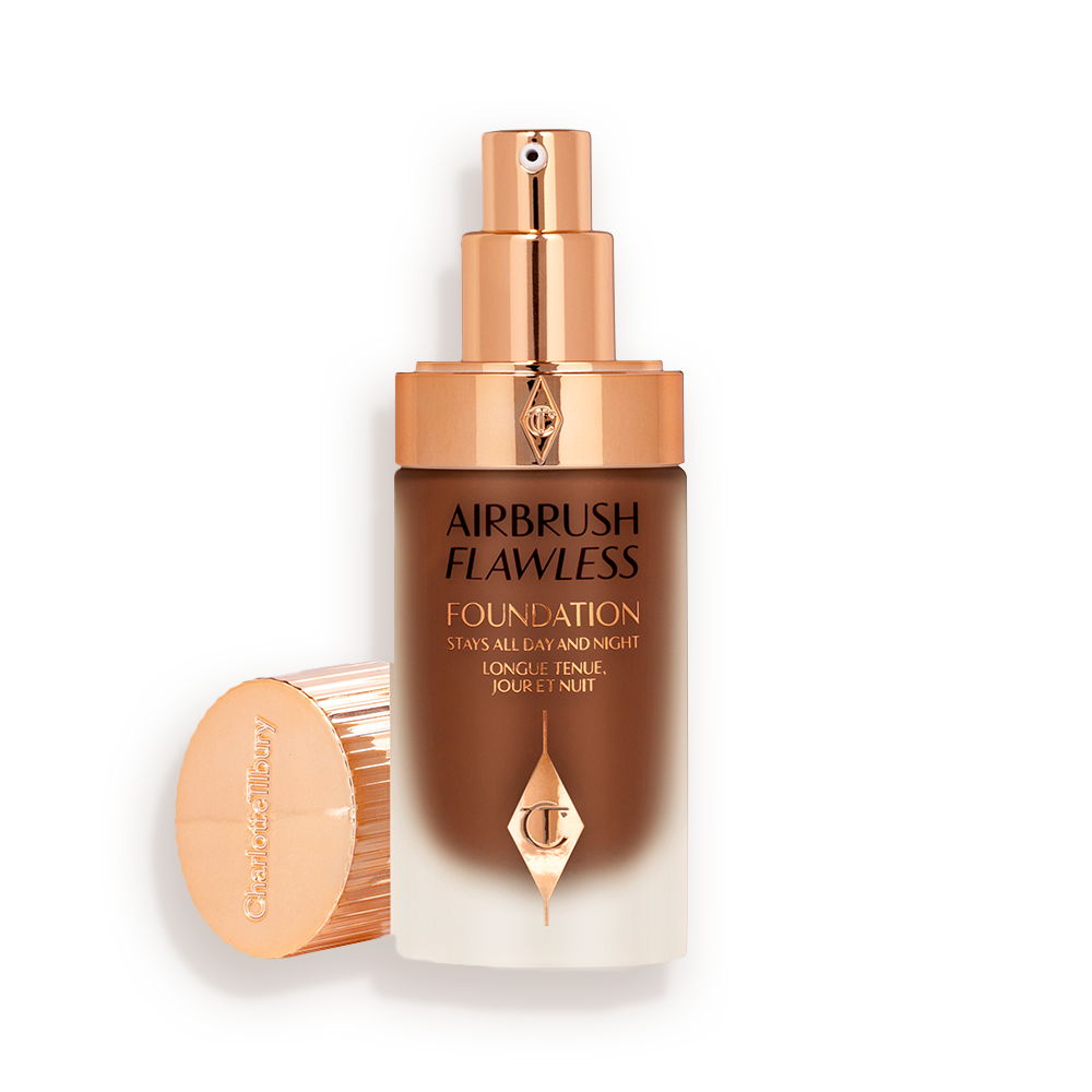 Charlotte Tilbury Airbrush Flawless Foundation 16 Cool - open bottle with lid