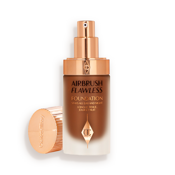 Charlotte Tilbury Airbrush Flawless Foundation 16 Neutral - open bottle with lid