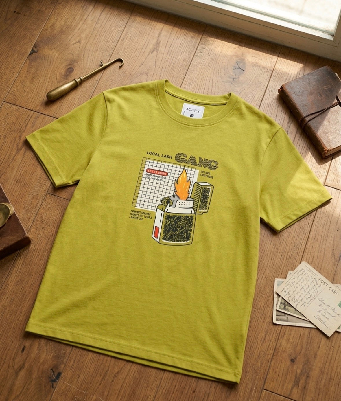 ACHIVER GREEN GANG TSHIRT MEN
