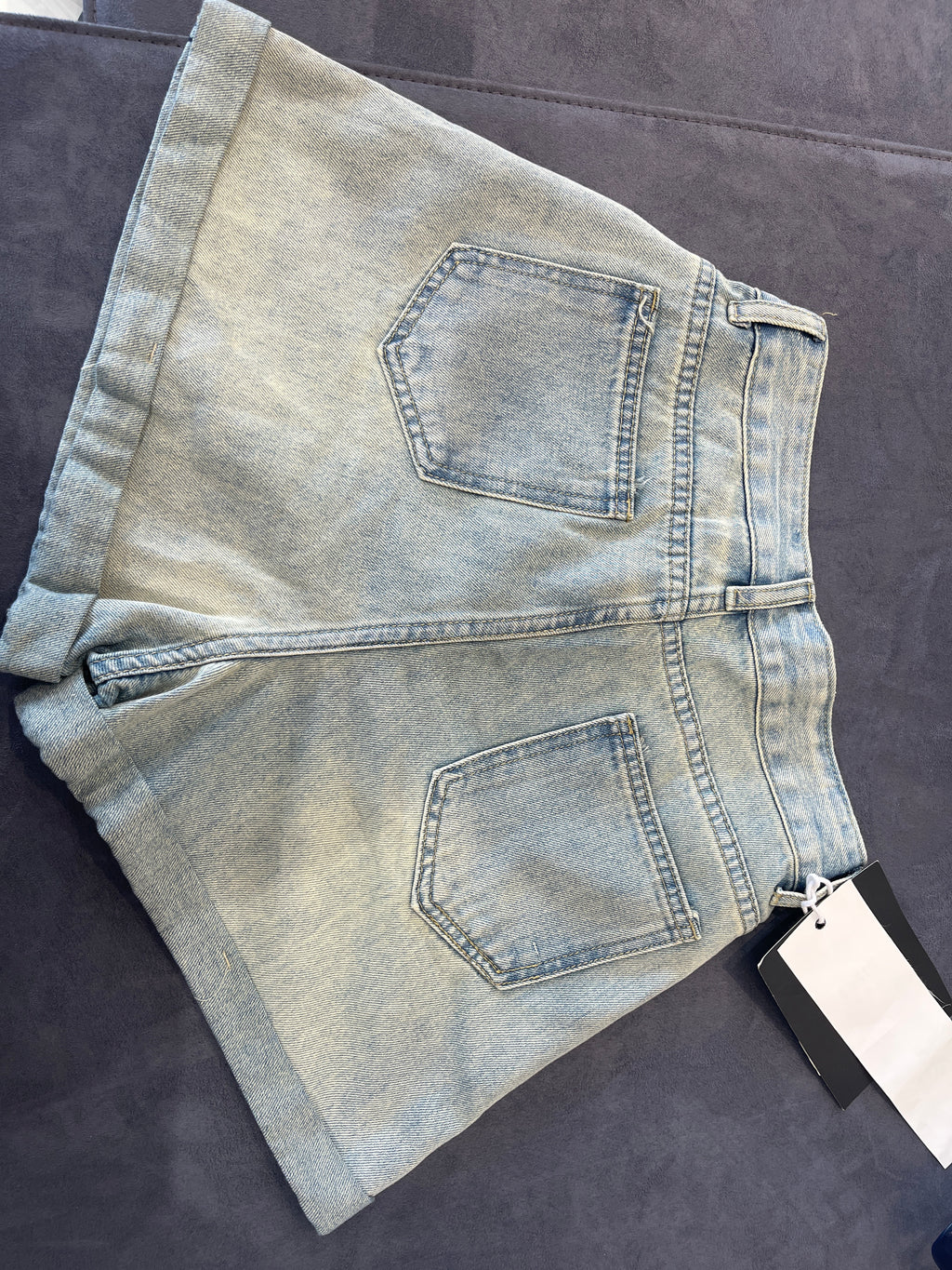 CAT FAMILY FASHION DENIM SHORTS-WOMEN
