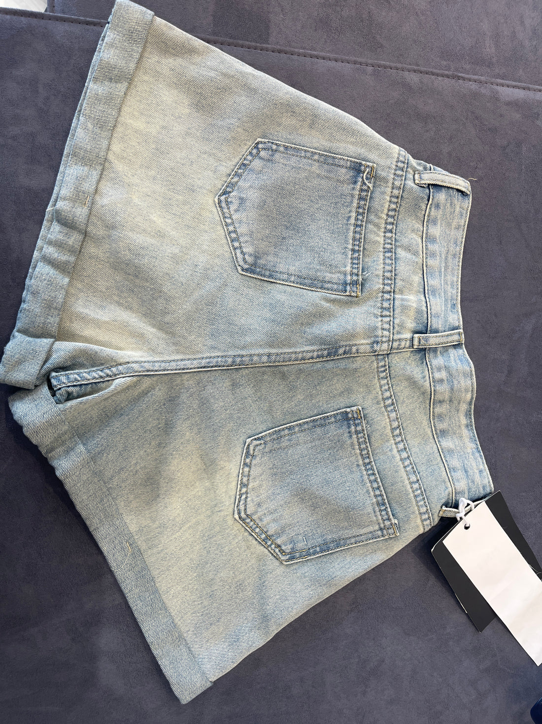 CAT FAMILY FASHION DENIM SHORTS-WOMEN