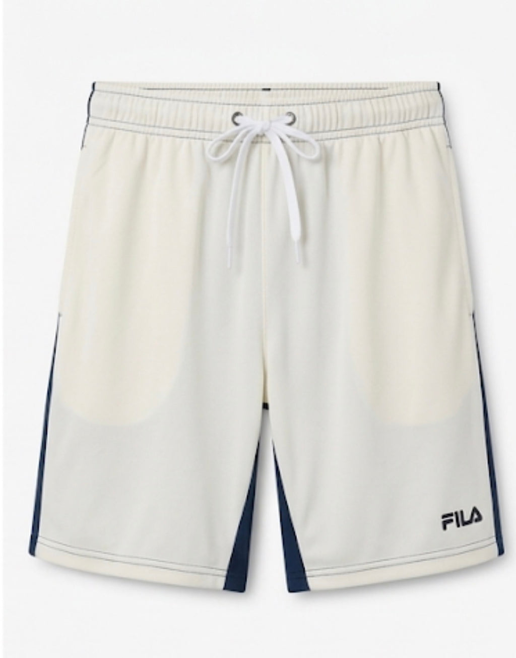 FILA CREAM AND NAVY SHORTS FOR MEN(fm211126-180)