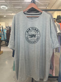 BS Style Men's Grey "AIR TINDI" Graphic Printed T-Shirt