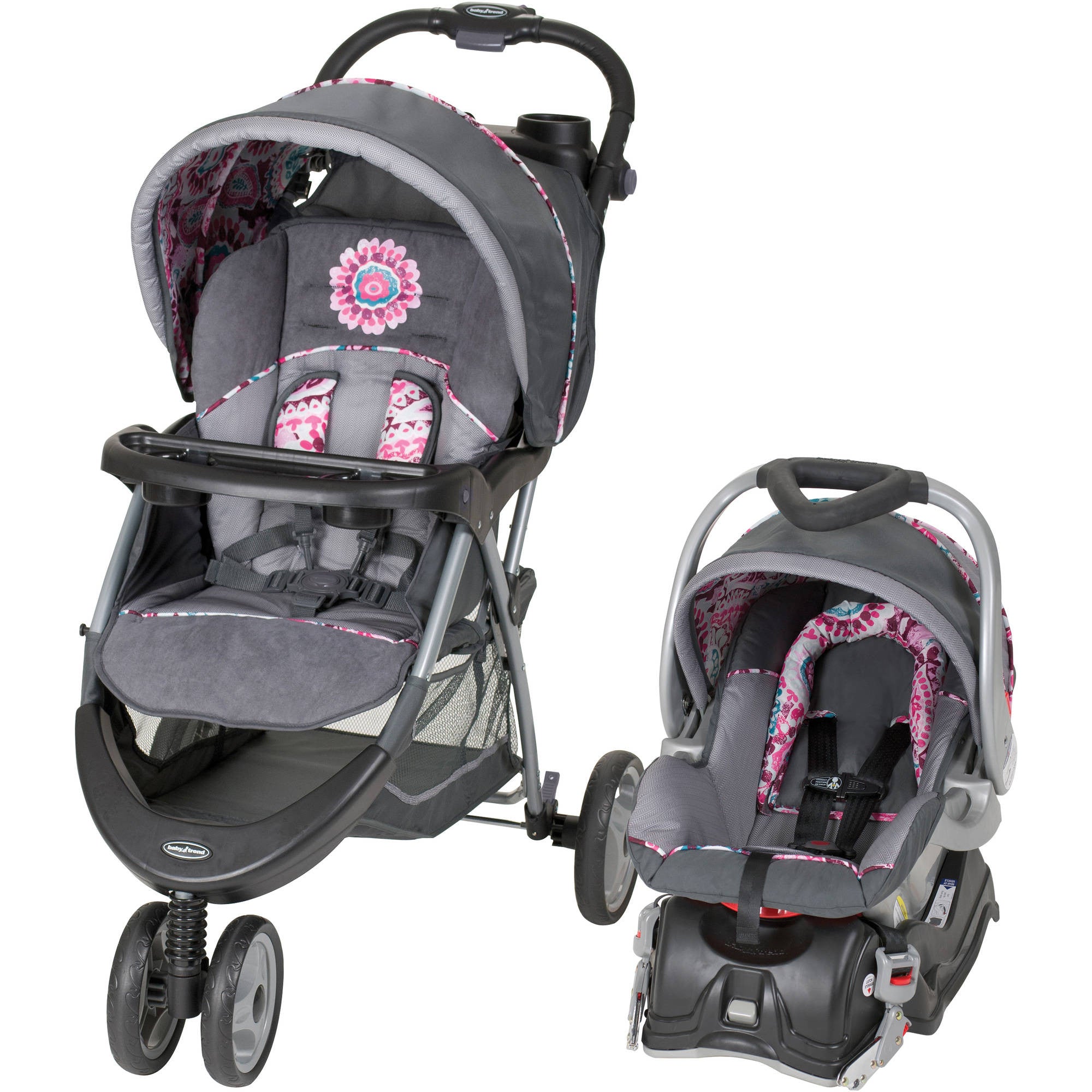 Baby Trend EZ Ride5 Travel  System Paisley