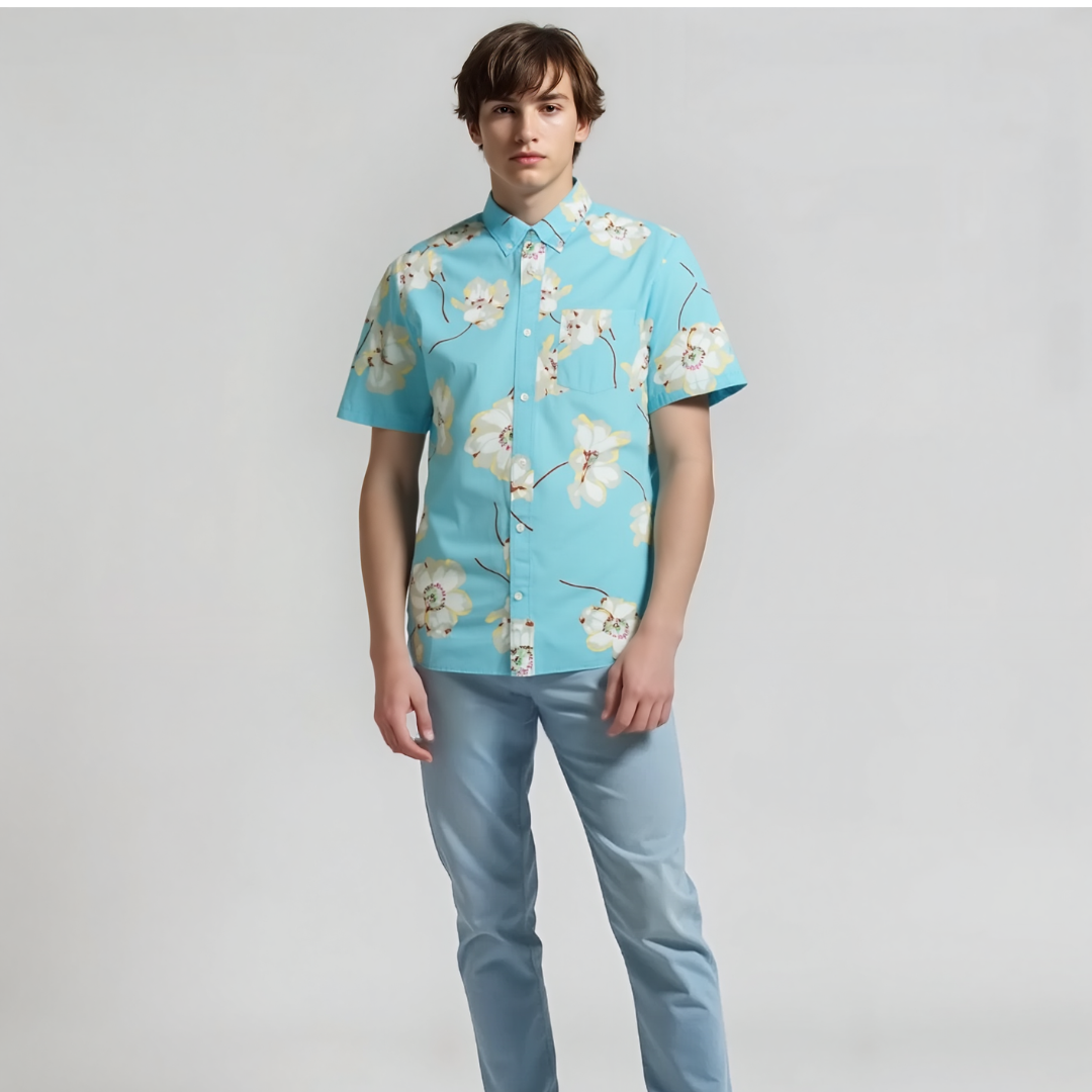 Denim & Flower Ricky Singh Men’s Casual Shirt