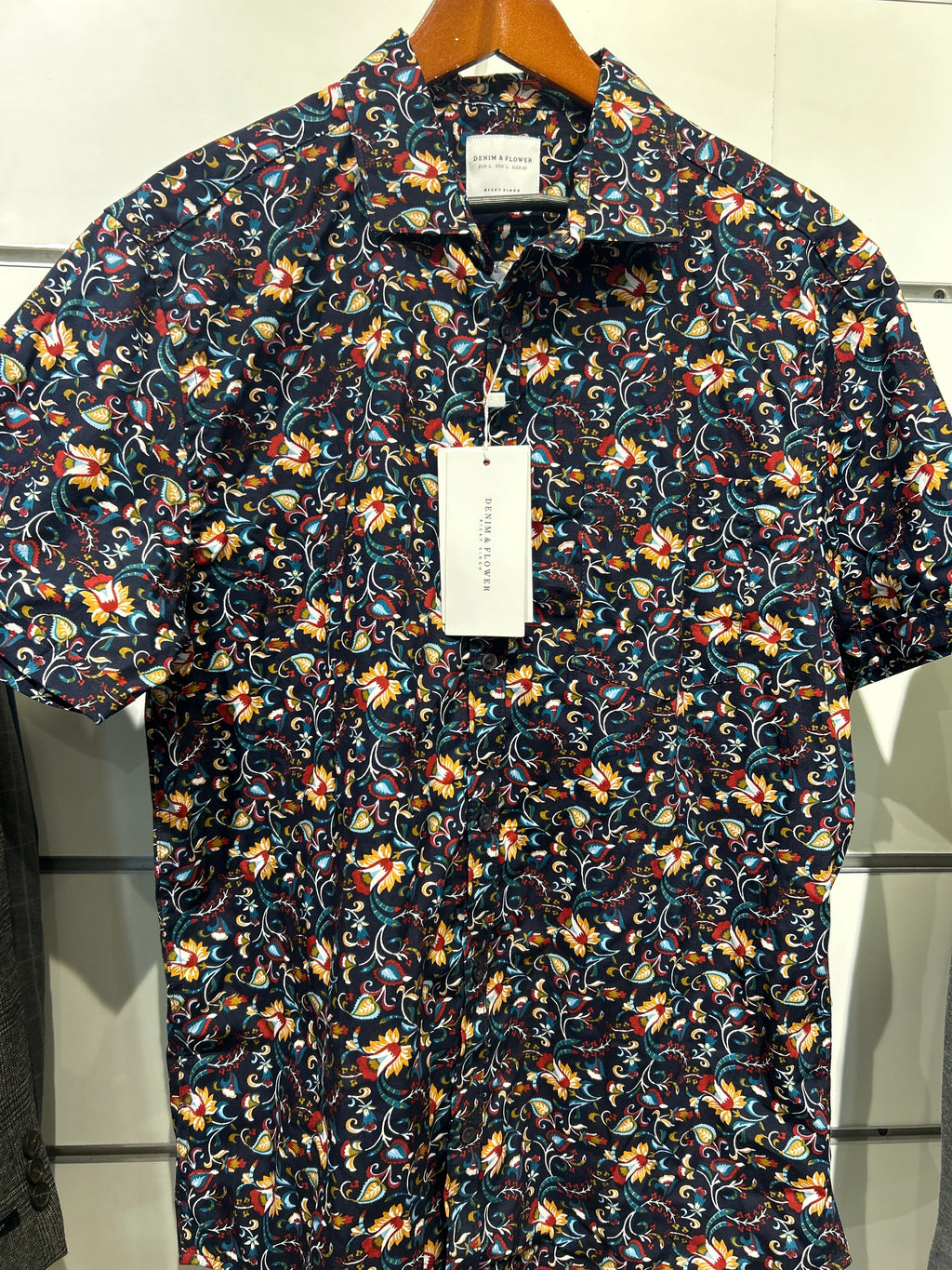 Denim & Flower Ricky Singh Men’s Floral Shirt